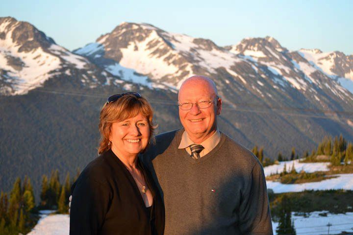 Ellen and Jim — built the family insurance agency together starting in 1986